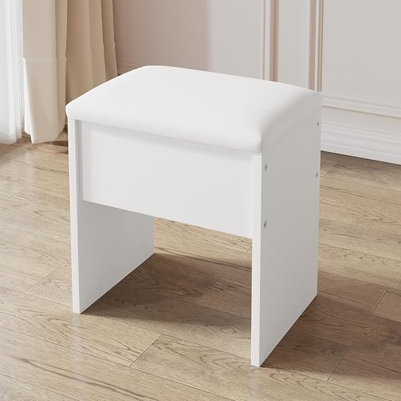 LED Makeup Vanity Desk with 7 Drawers & Power Station