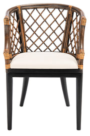 Rattan Accent Armchair