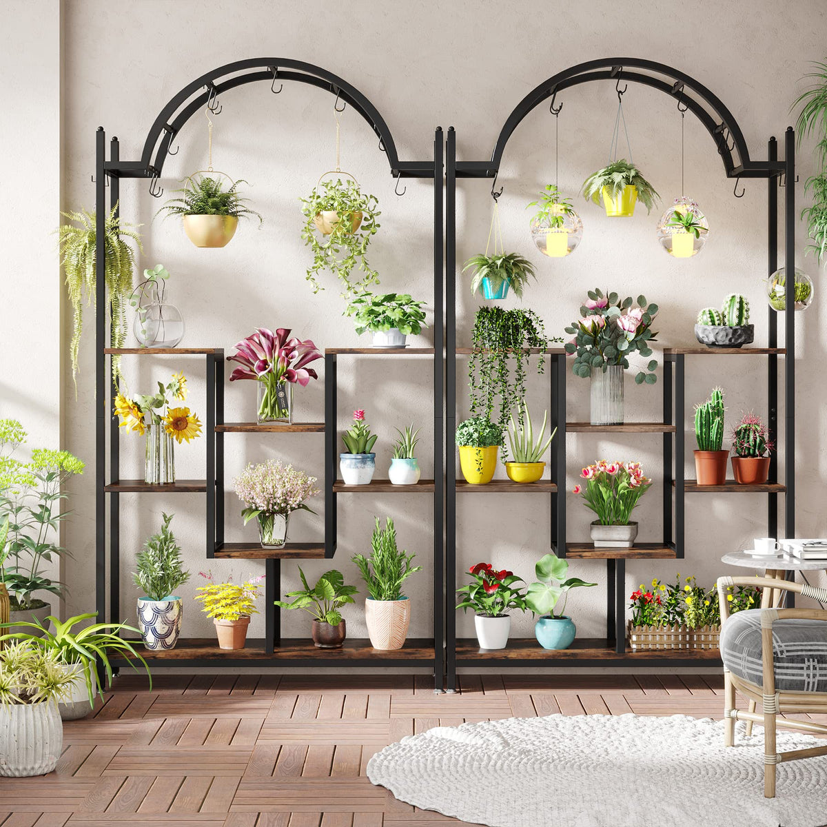 5-Tier Arched Plant Stand