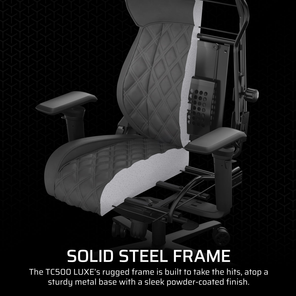 Fabric Gaming Chair with Lumbar Support