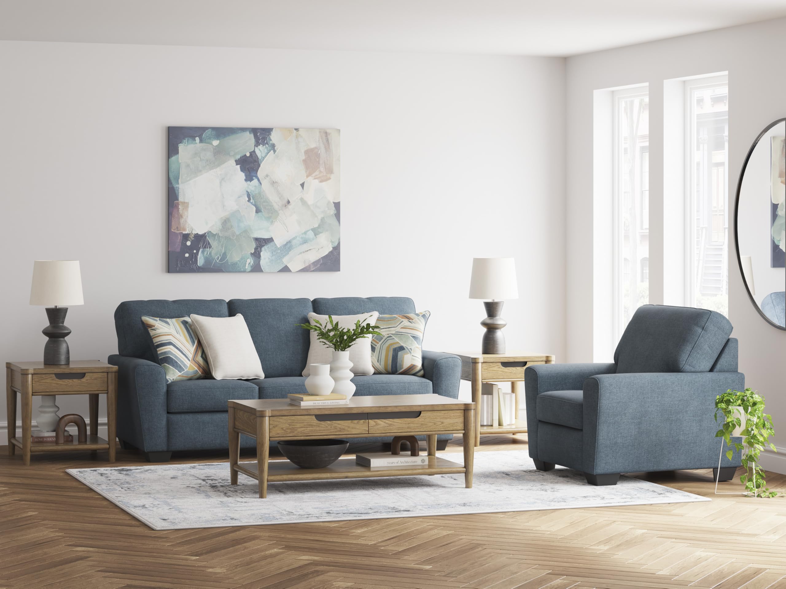 Contemporary Upholstered Accent Chair
