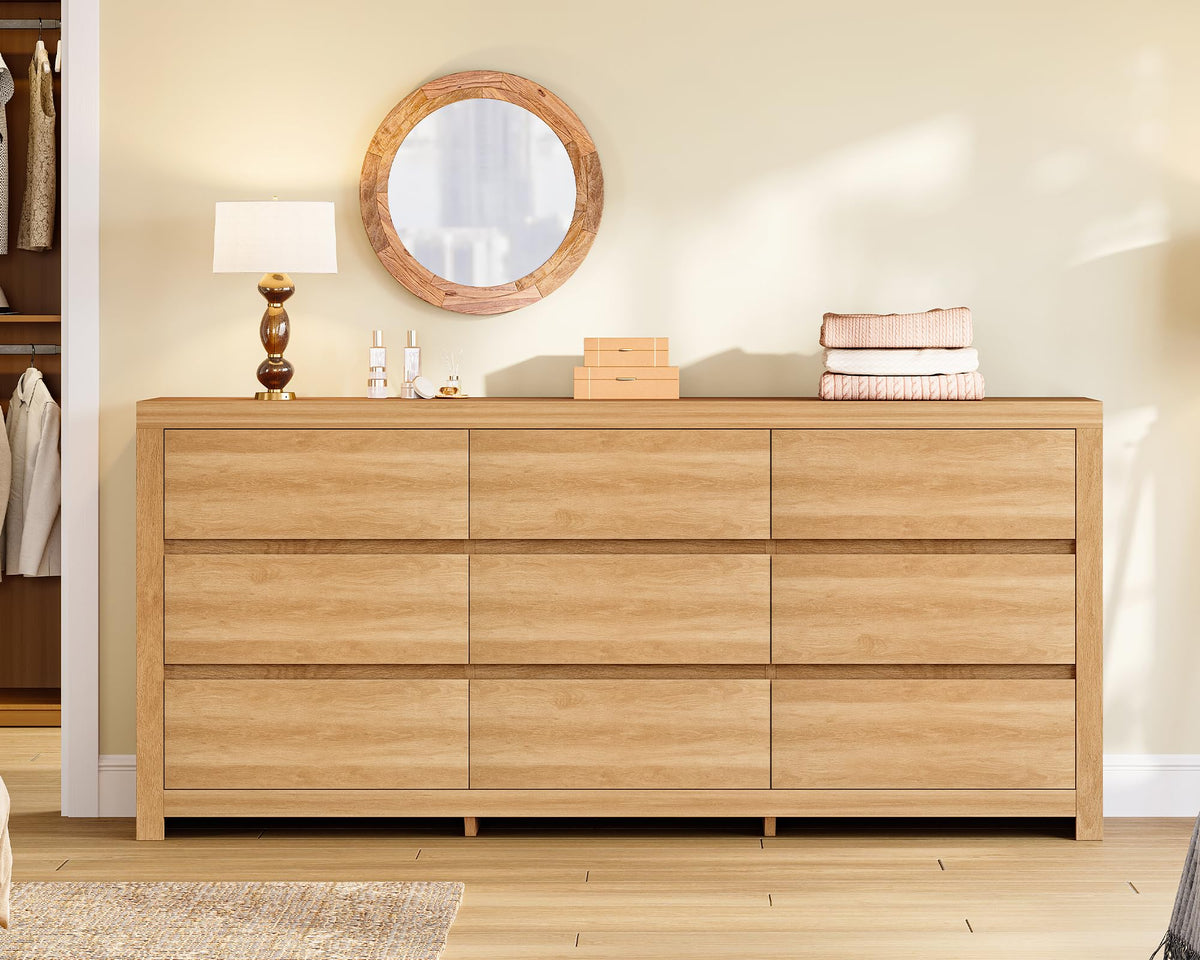 Natural Wood Dresser