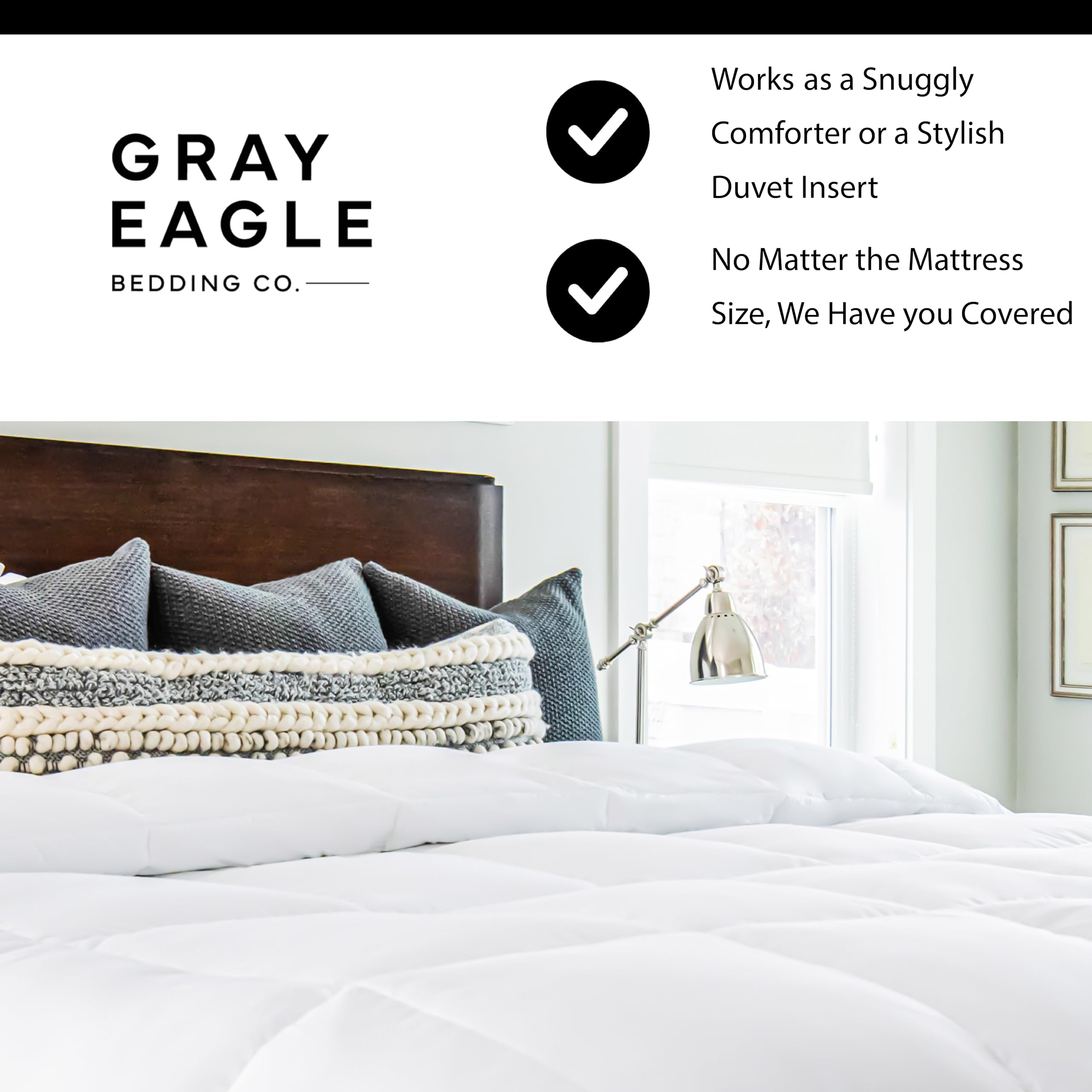 Oversized Down Alternative Comforter