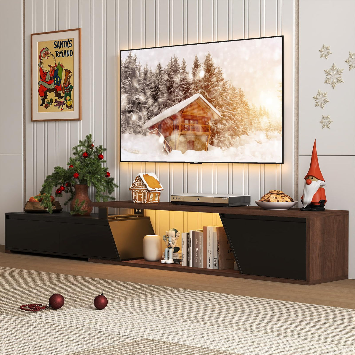 Extendable LED TV Stand