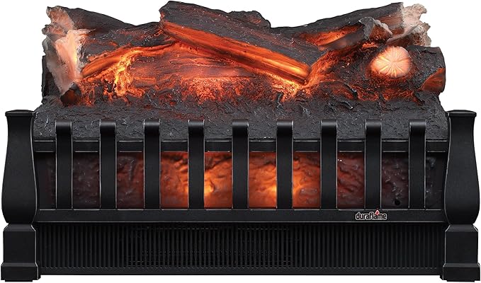 Infrared Electric Log Set Heater with Remote