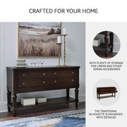 70" Fireplace TV Stand with 30" Electric Fireplace,Farmhouse Entertainment Center for TVs up to 80", Media Console with Storage Drawer & Built-in Power Strip, 4800 BTU Heating for Livingroom Bedroom