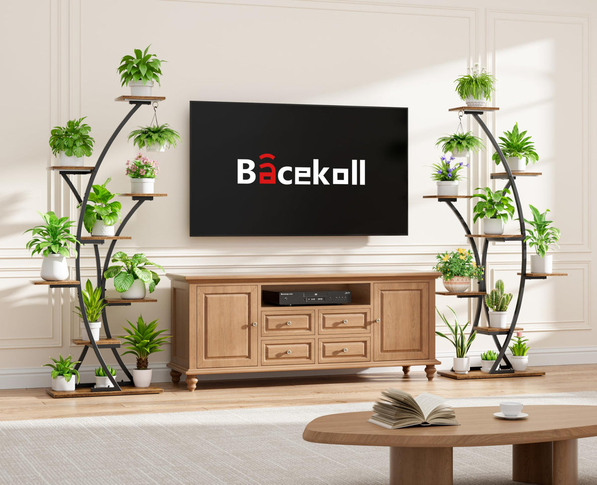 Plant Stand Set with Grow Lights