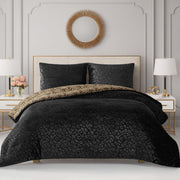 Leopard Reversible Comforter Set