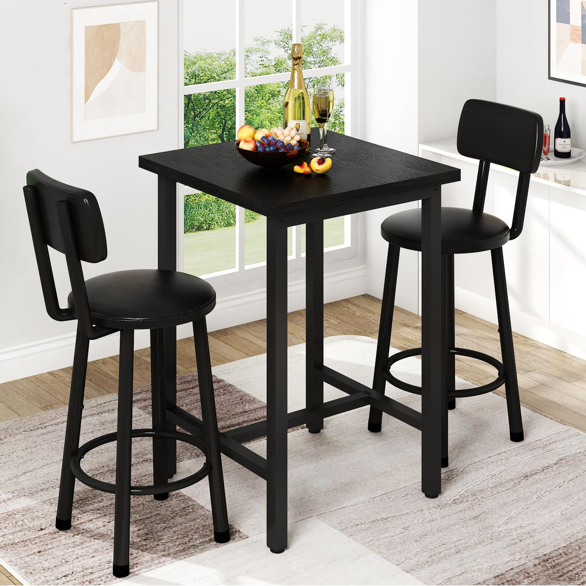 3-Piece Counter-Height Dining Set