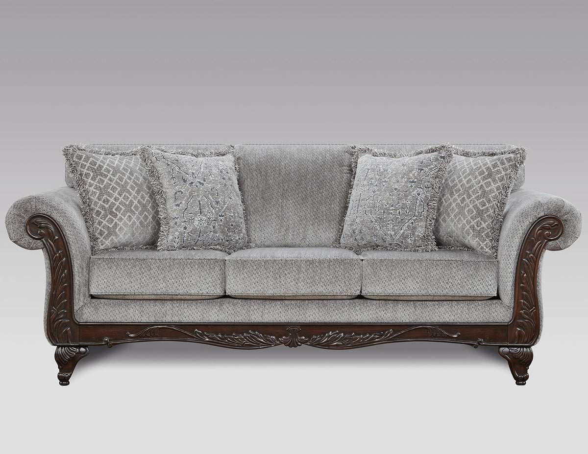 5-Piece Chenille Living Room Set