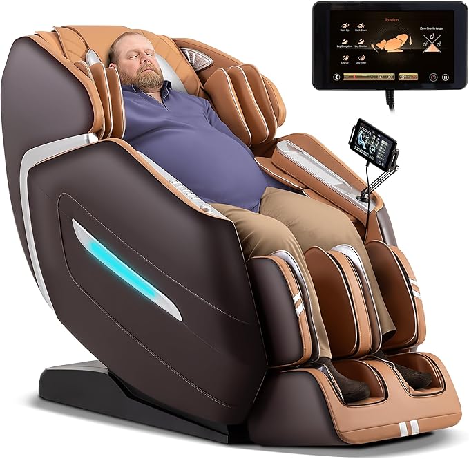 4D Plus Massage Chair – Big & Tall, Full Body SL Track
