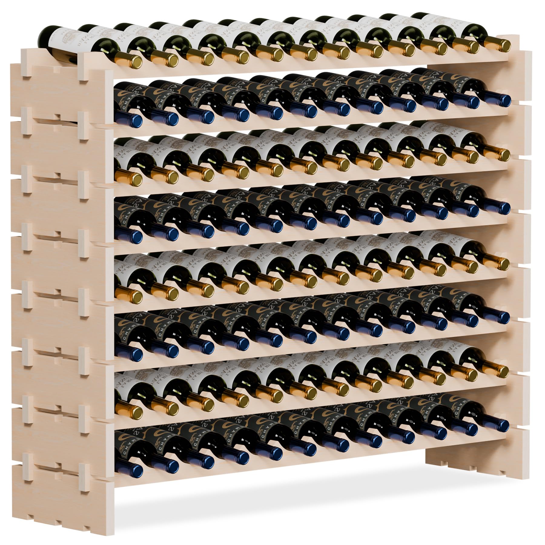 Stackable Wooden Wine Rack