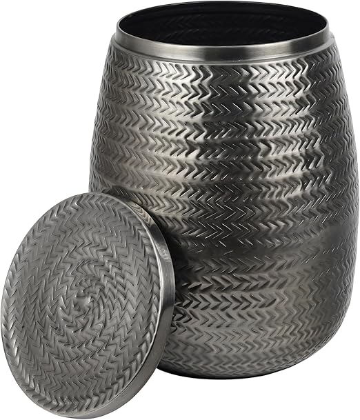 Jasper Metal Drum Storage Side Table