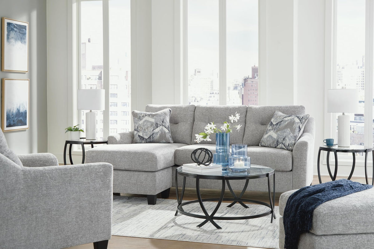 3-Piece Round Glass Coffee Table Set
