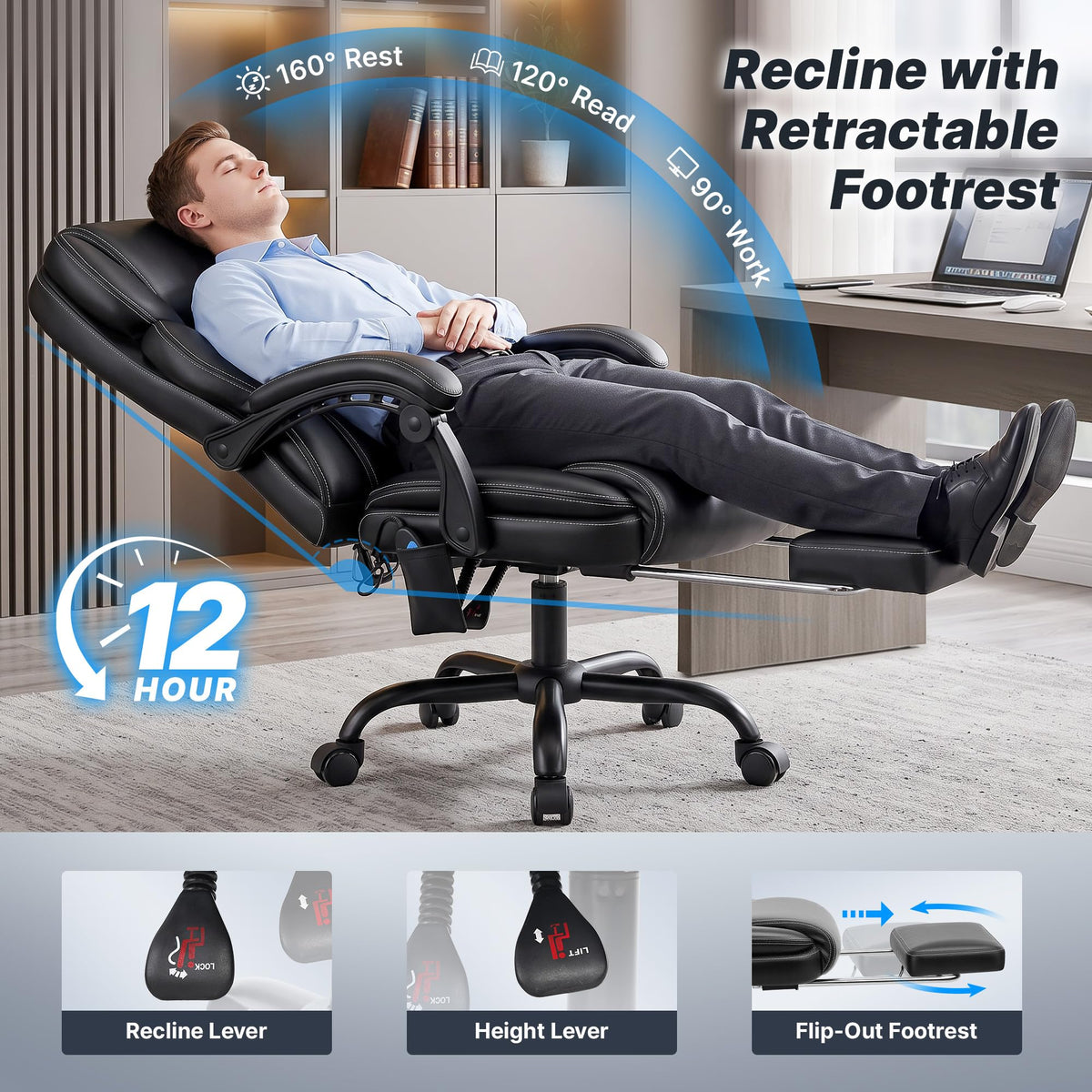Reclining Massage Office Chair