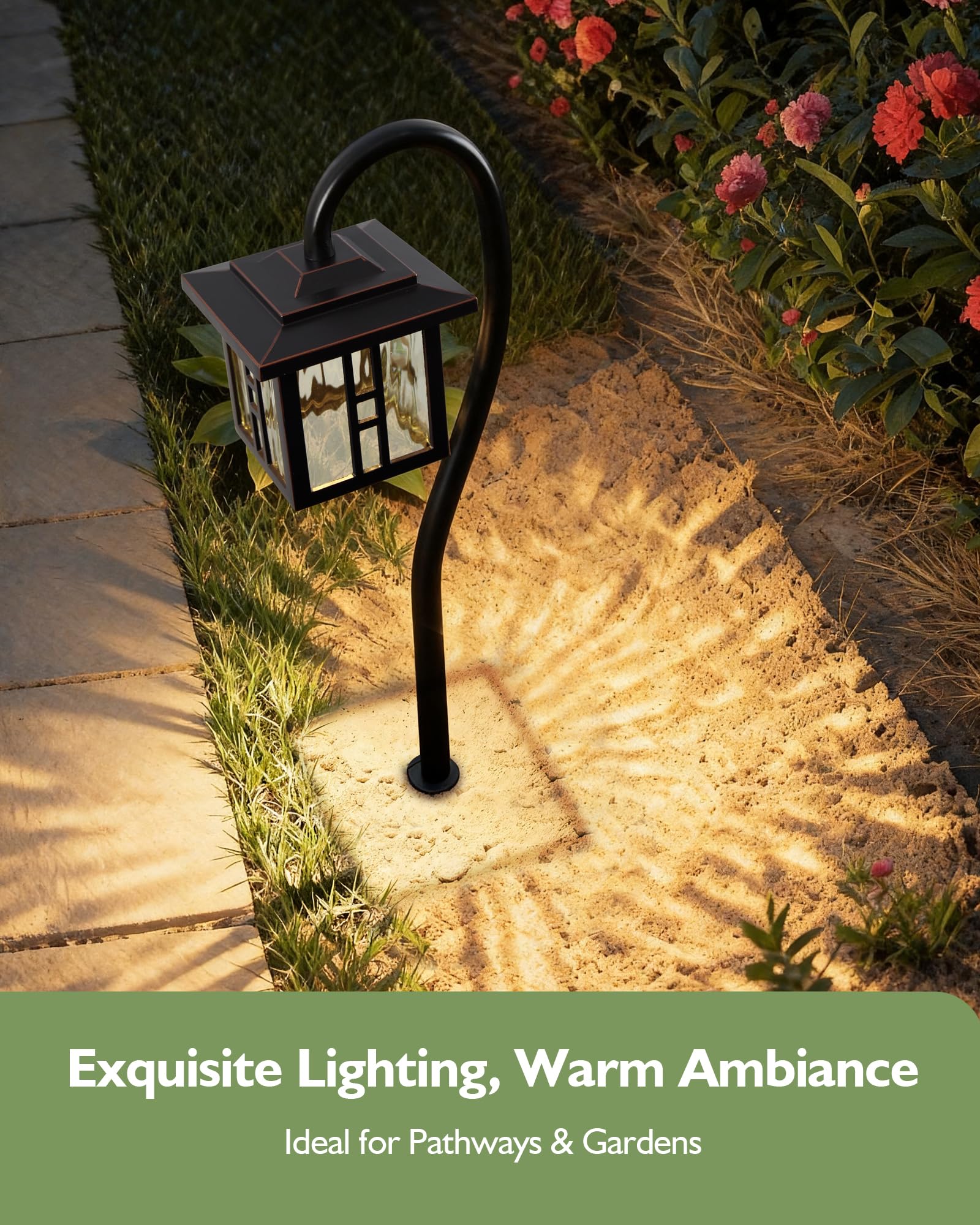 Low Voltage LED Pathway Lights – 4 Pack