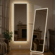 LED Full-Length Floor Mirror