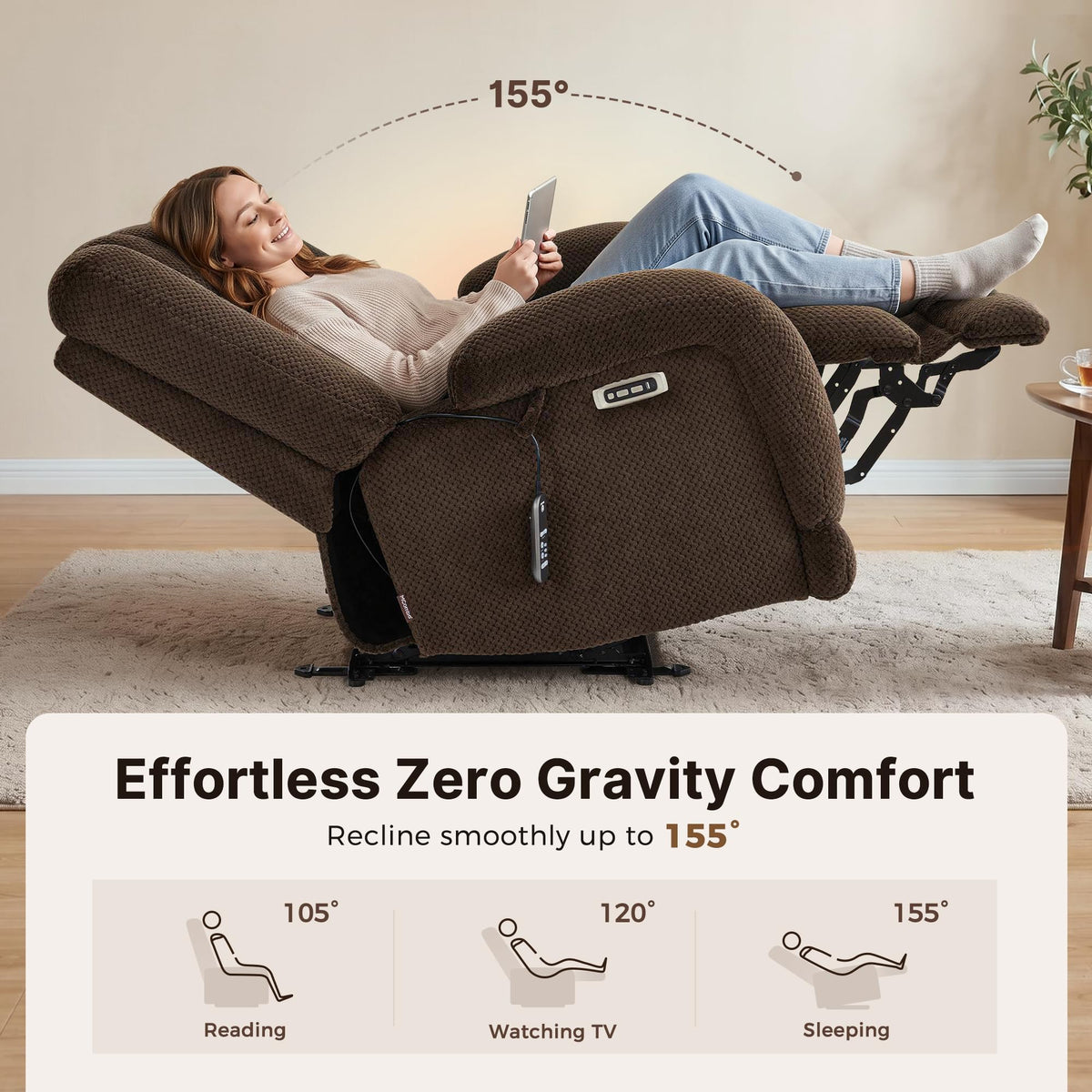 Oversized Power Reclining Loveseat