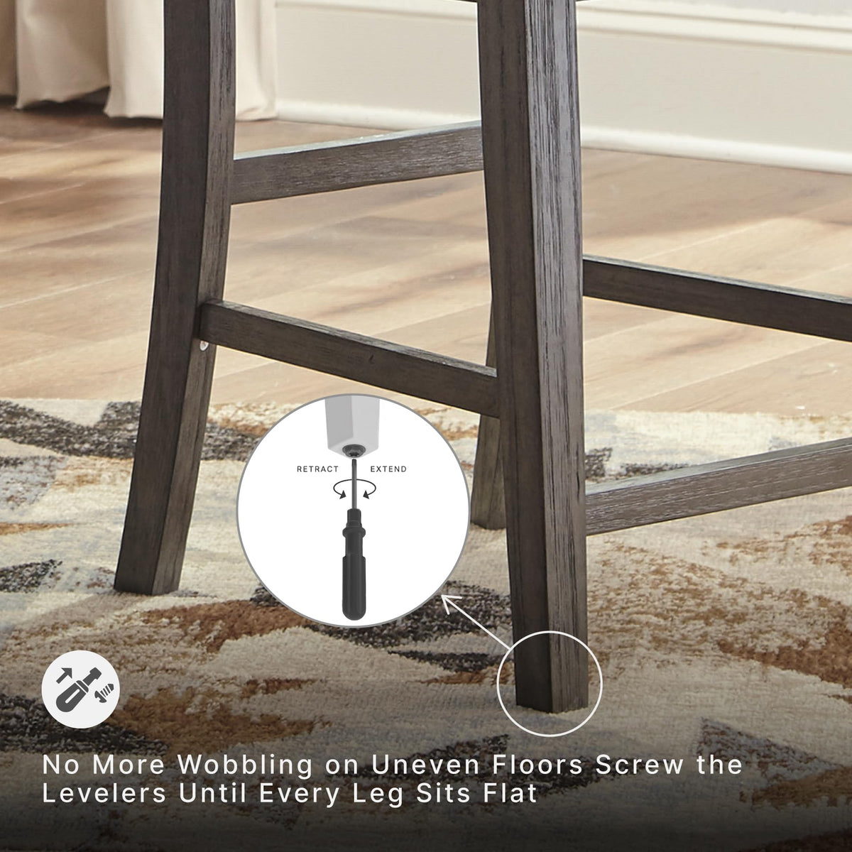 7-Piece Counter Height Dining Set