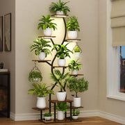 10-Tier Plant Stand with Grow Light