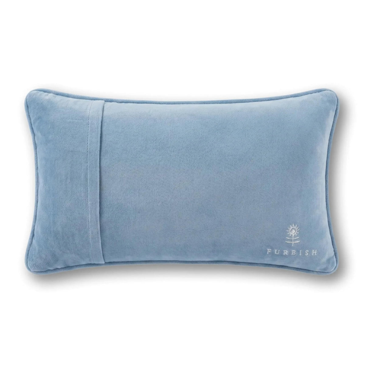 FURBISH If I'm Too Much, Then Go Find Less Needlepoint Pillow, 9" x 15"