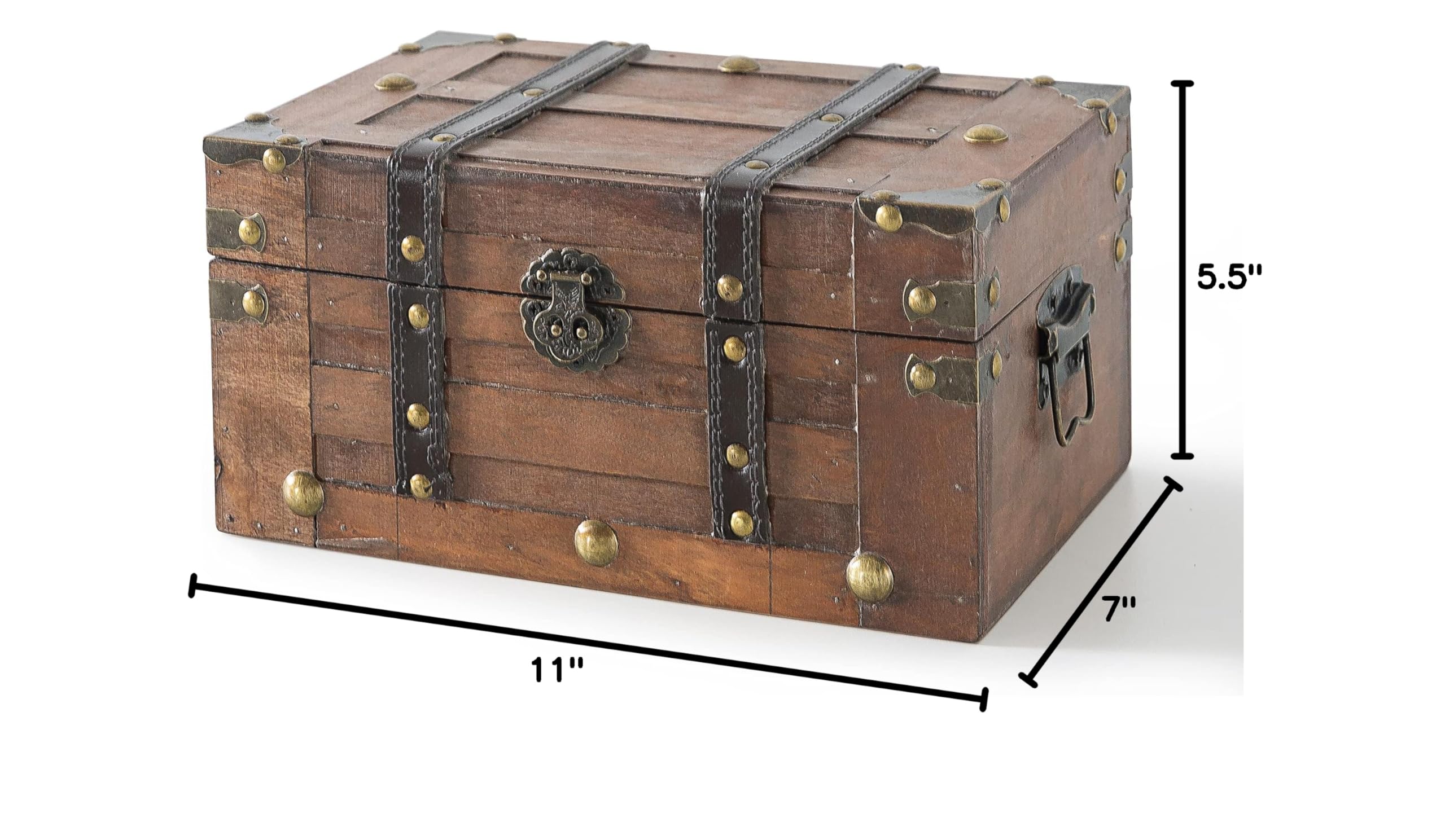 Decorative Wooden Trunk Chest
