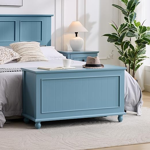 Vintage Storage Bench with Lift Top