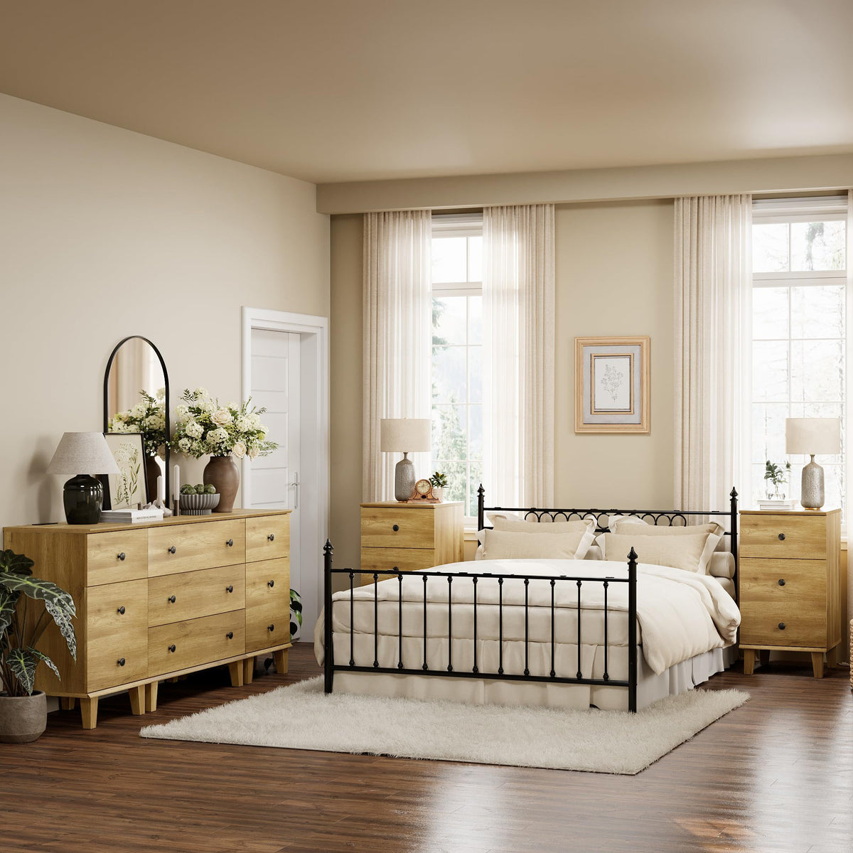 Charging Nightstands, Set of 2