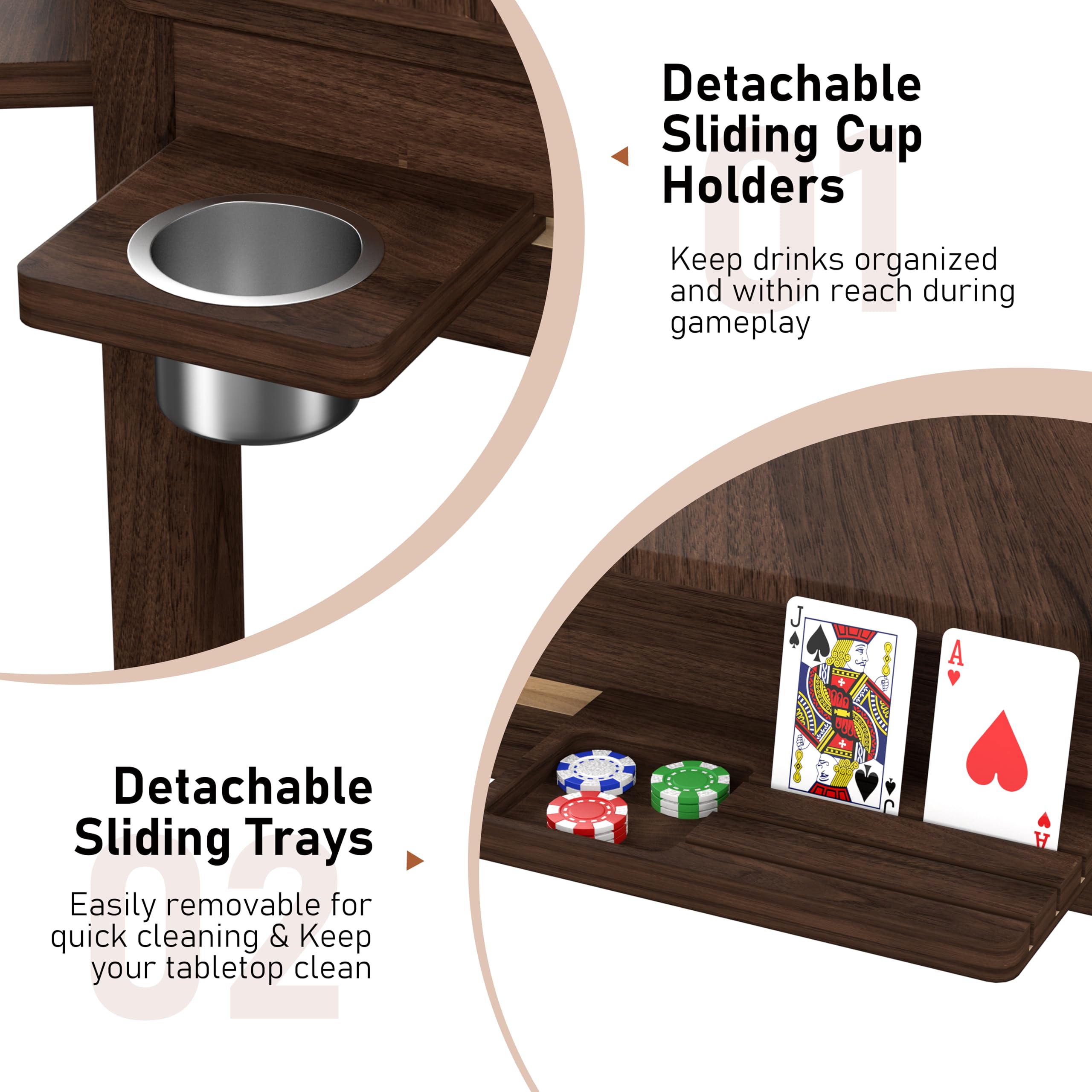 Hexagonal Board Game Table
