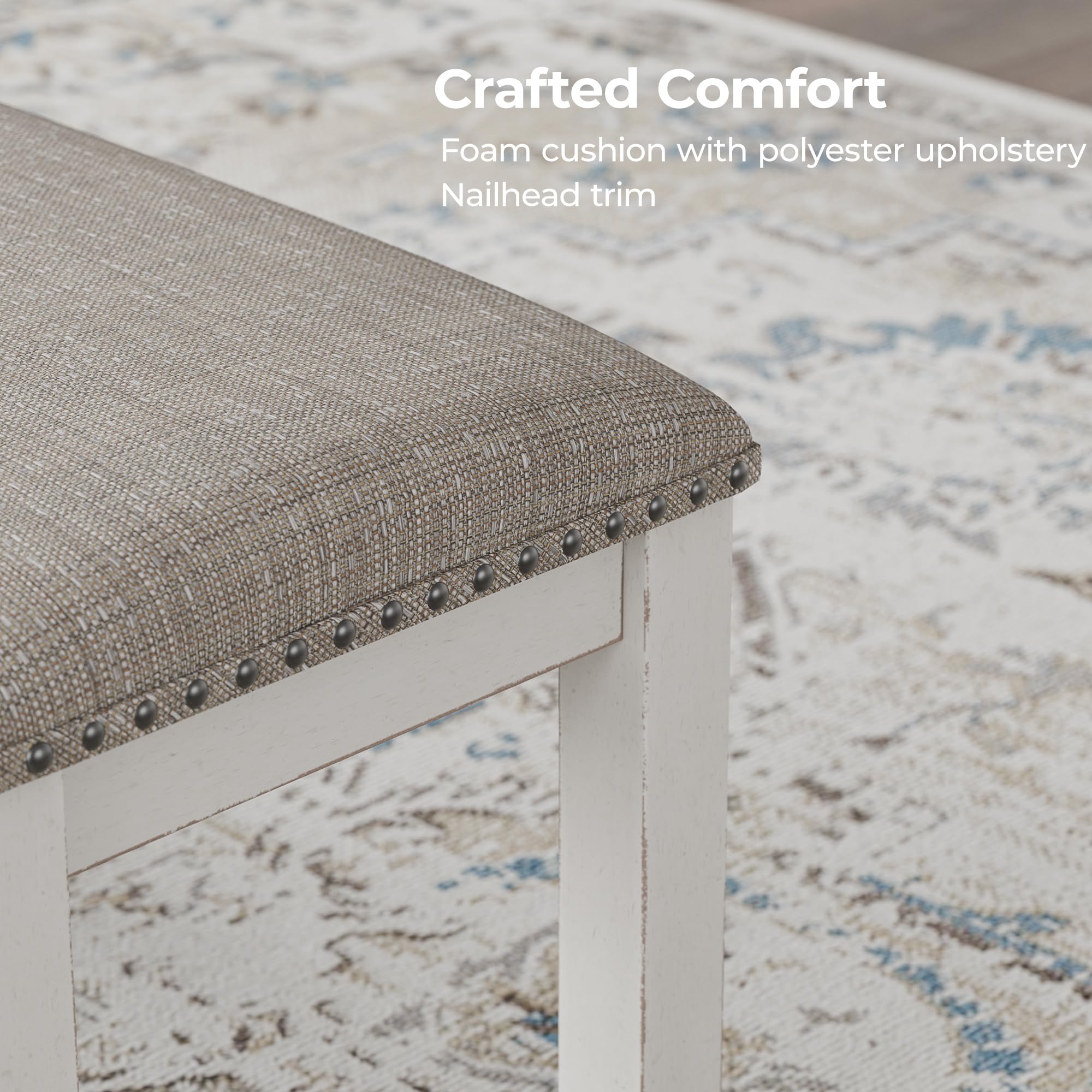 Robbinsdale Upholstered Dining Bench