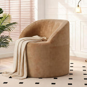 Round Barrel Accent Chair