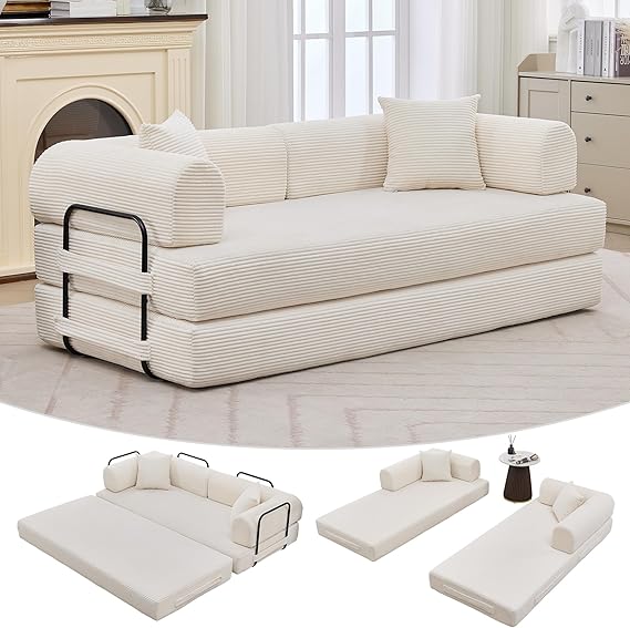 Convertible Sleeper Sofa Bed Couch