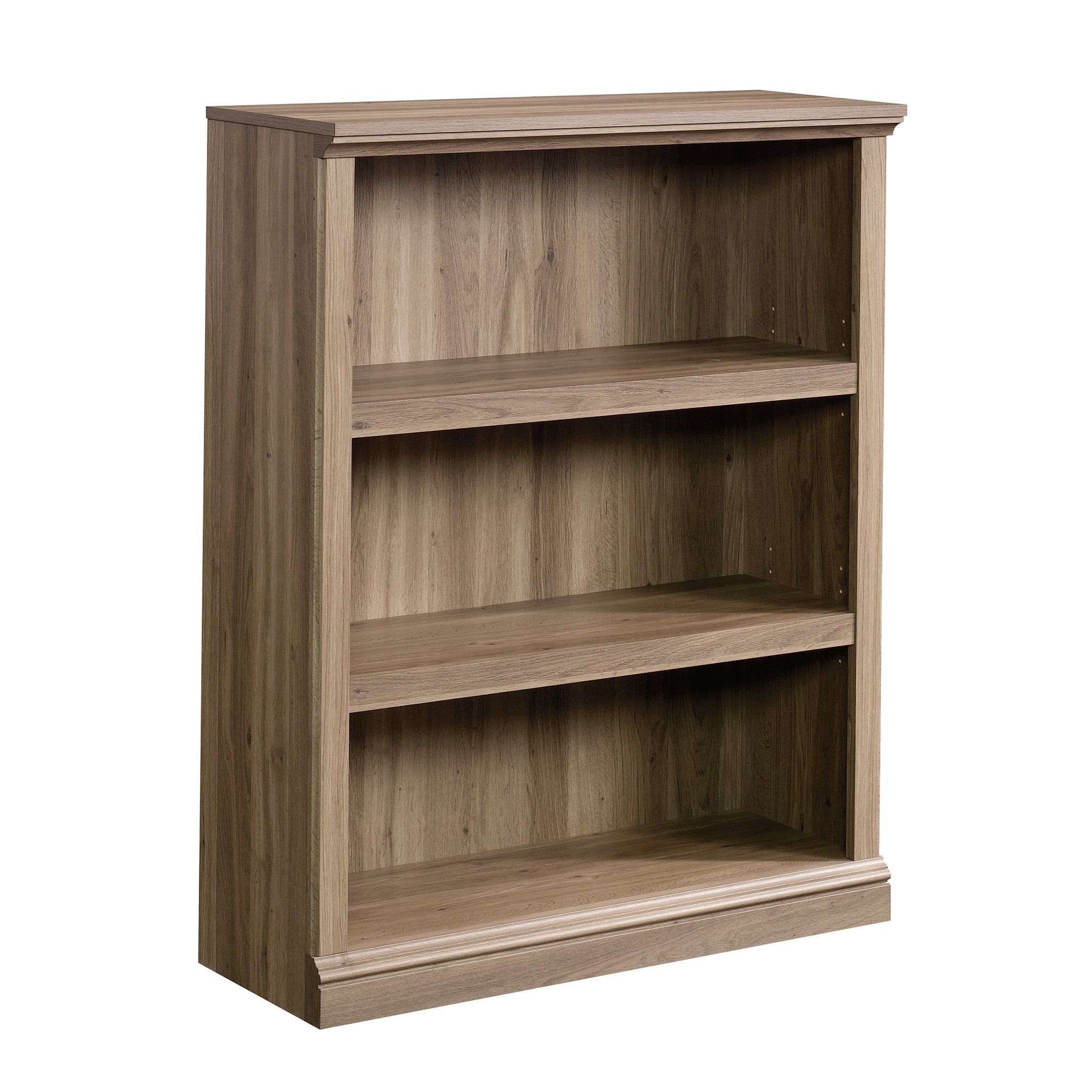 Sauder Miscellaneous Storage Bookcases/Book Shelves (5-Shelf and 3-Shelf), Salt Oak Finish