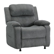 Oversized Power Recliner Chair – Corduroy, USB Port & Side Pockets