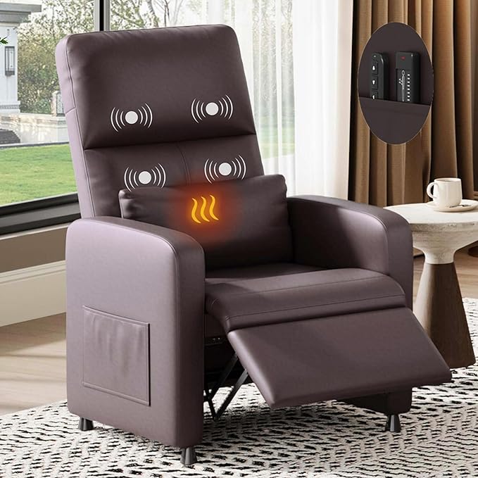 Power Recliner Chair with Massage & Heat