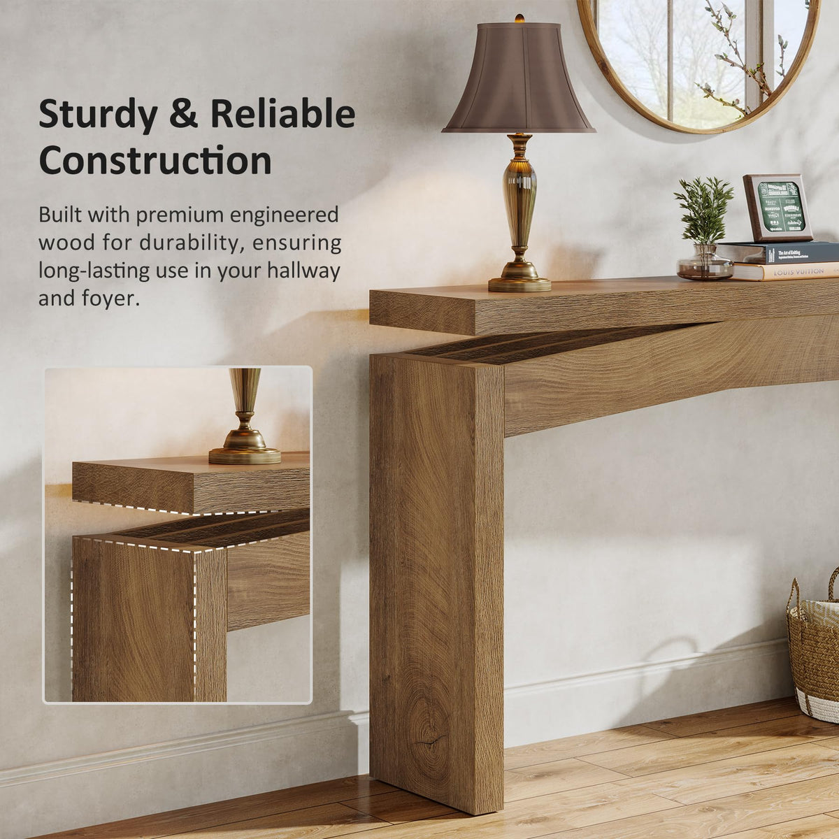 Celaform 63 Inch Console Tables for Entryway Farmhouse Style