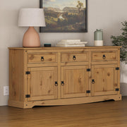 Solid Pine Buffet Sideboard