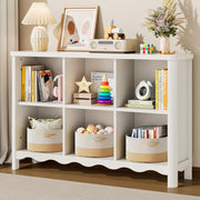 6-Cube Bookcase Storage Organizer