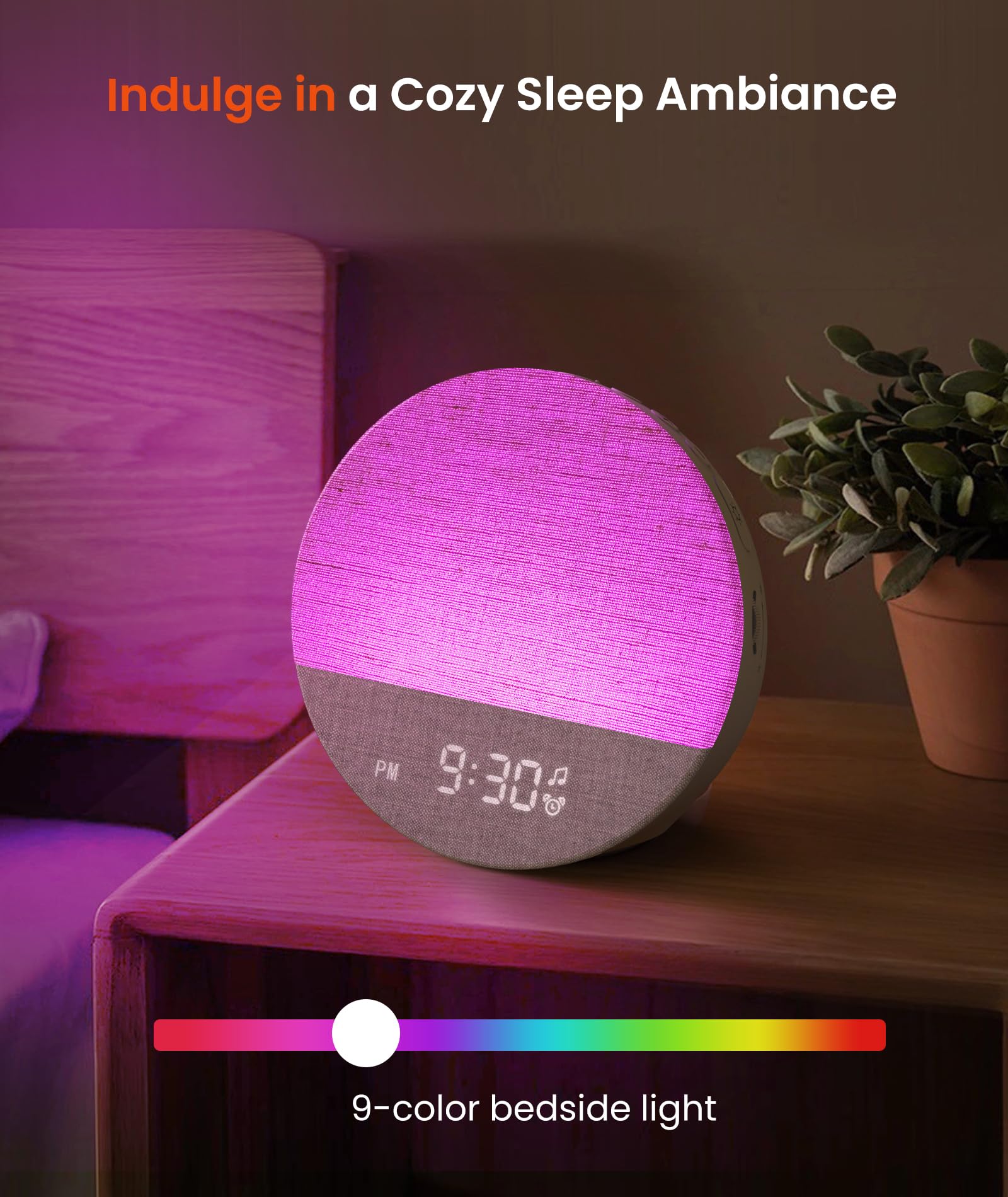 Sunrise Alarm Clock & White Noise Sound Machine