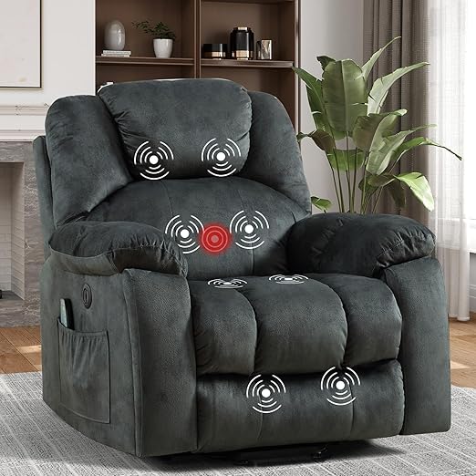 Power Lift Recliner Chair with Heating & Massage