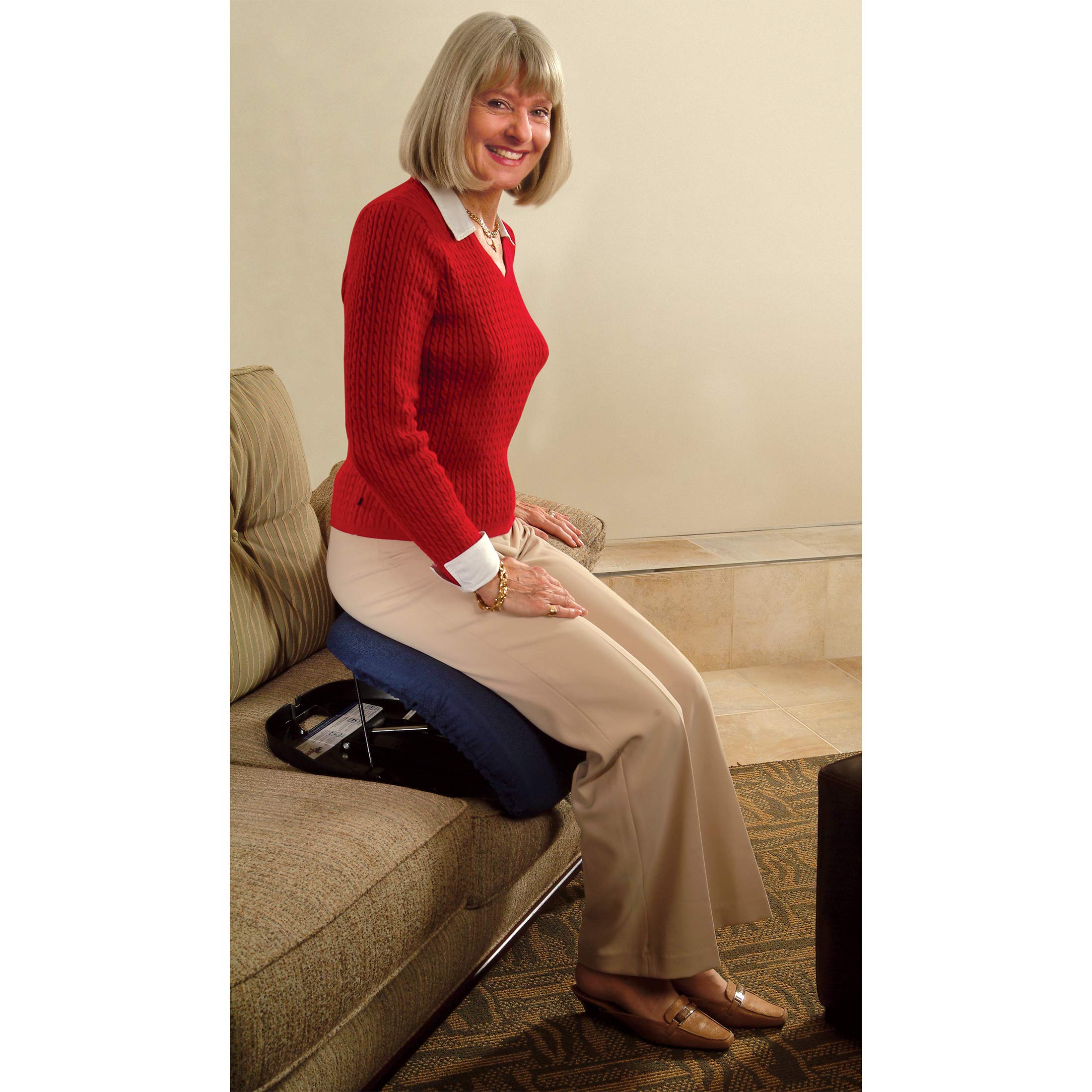 Portable Lifting Seat Cushion with 70% Weight Support