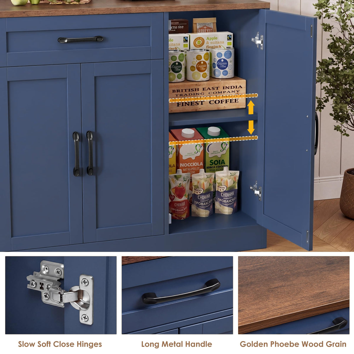 Buffet Sideboard with Drawers