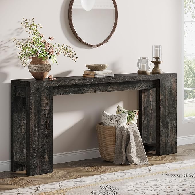 70.9" Farmhouse Console Table