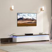 Extendable TV Stand with LED Lights