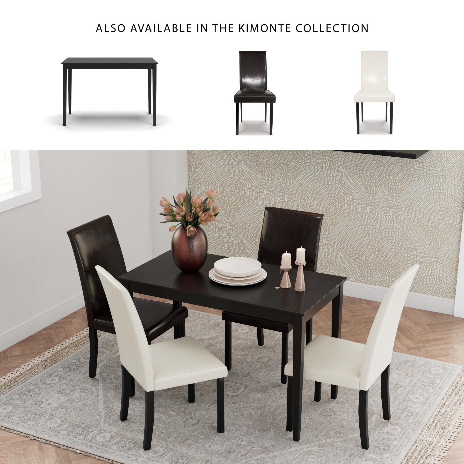 Rectangular Dining Table – Almost Black
