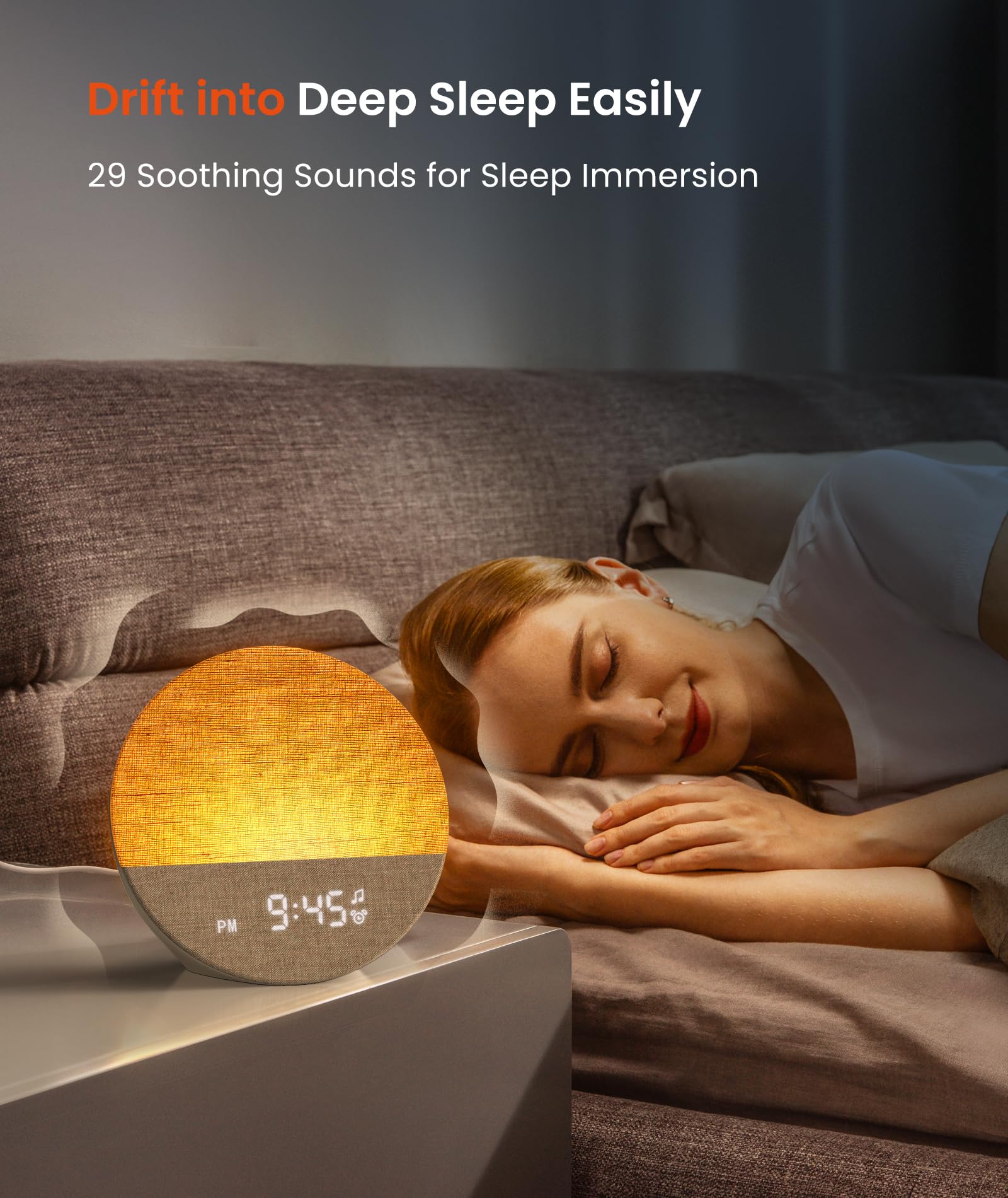 Sunrise Alarm Clock & White Noise Sound Machine
