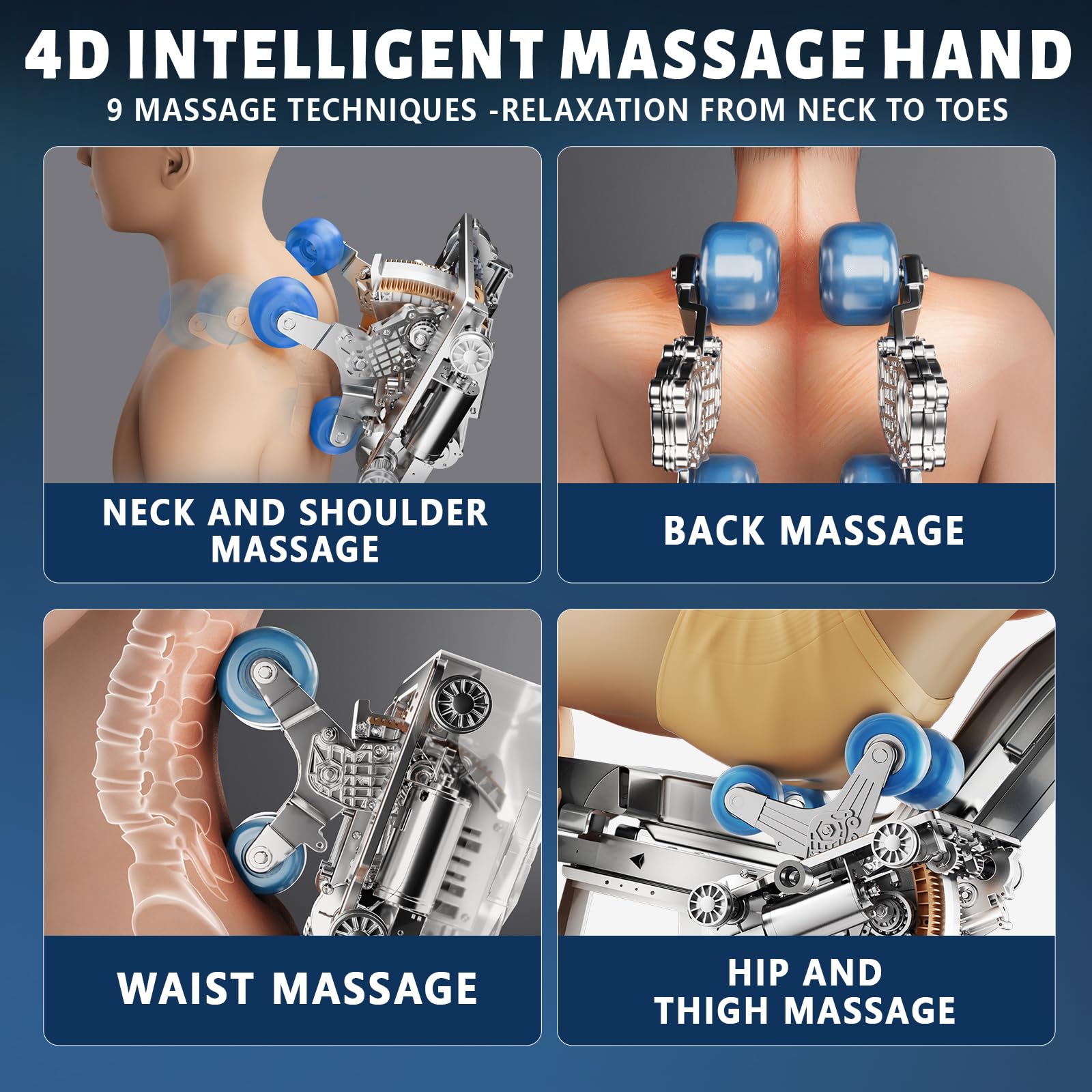 Full Body Zero Gravity Massage Chair