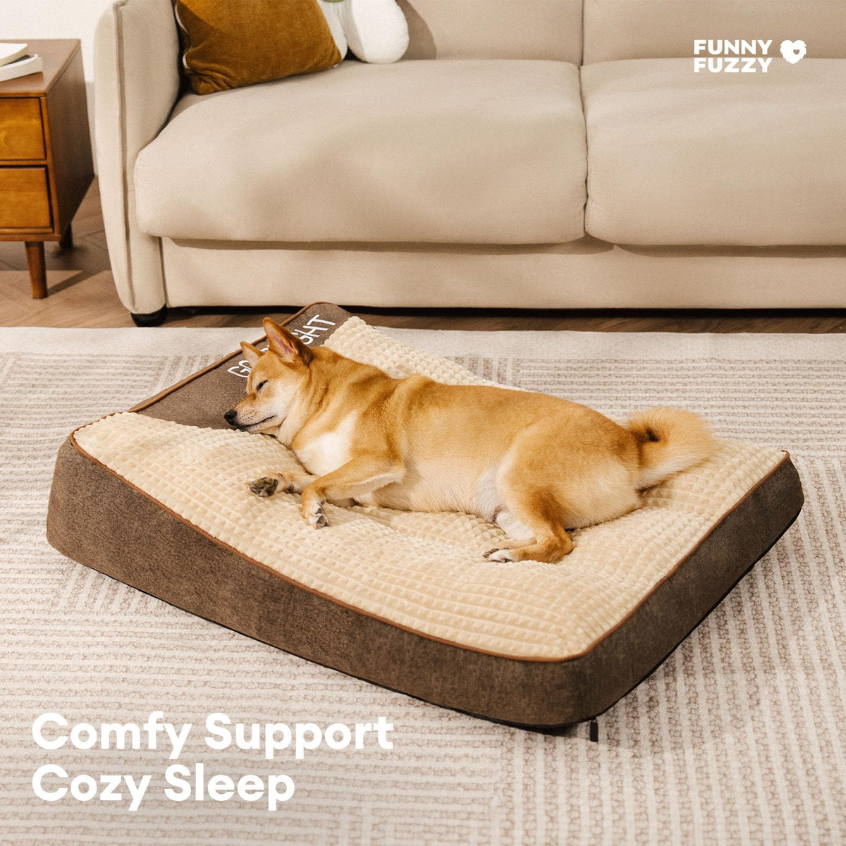 Plush Orthopedic Dog Bed