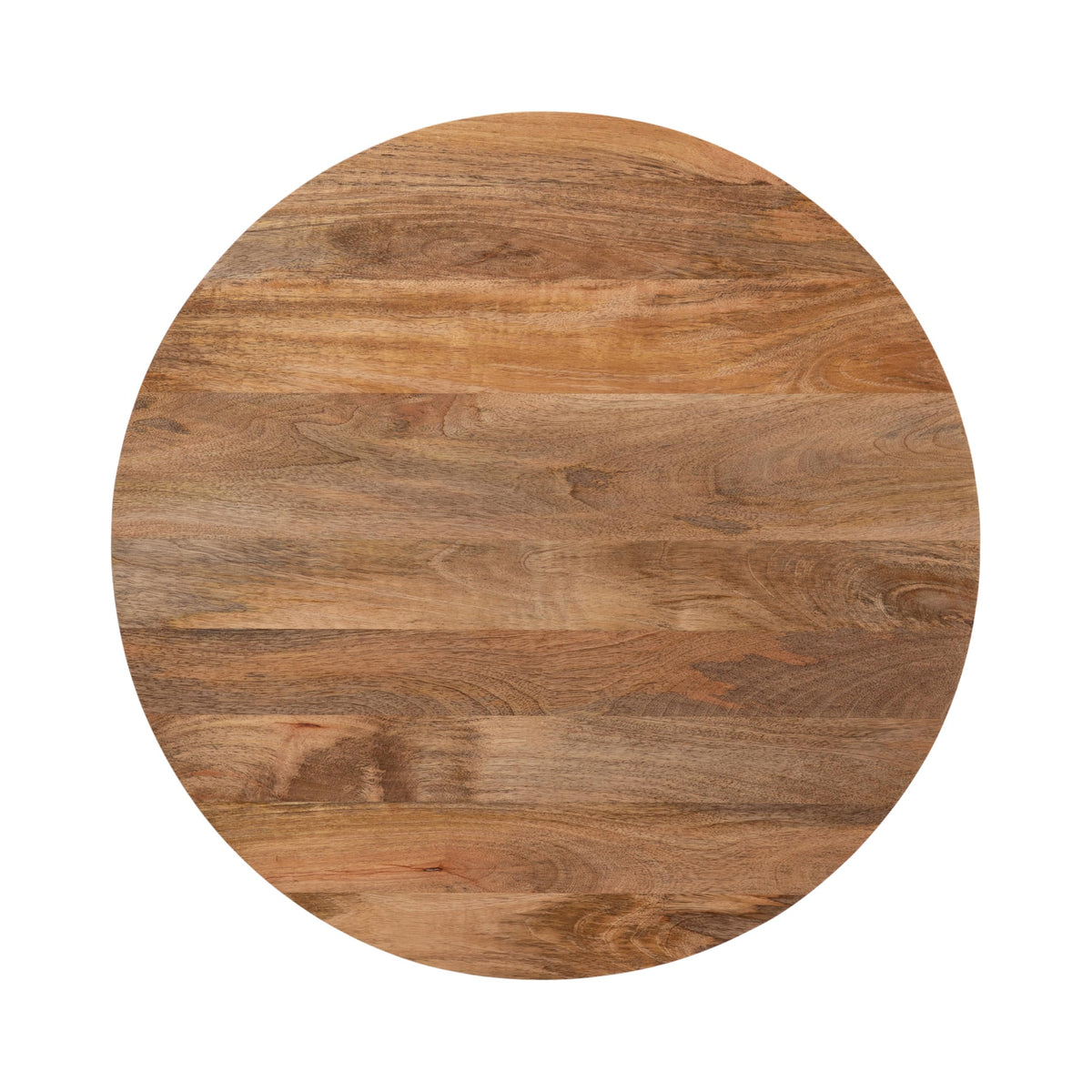 Round Mango Wood Coffee Table