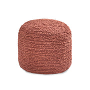 Round Pouf Ottoman Footrest